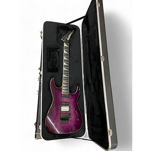 Jackson Used Jackson DK1 Purple Solid Body Electric Guitar Purple