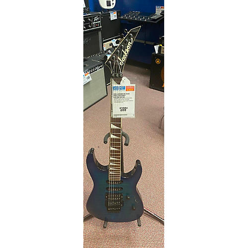 Jackson Used Jackson DK2 Blue Burst Solid Body Electric Guitar Blue Burst