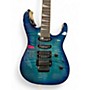 Used Jackson DK2 Dinky Blue Burst Solid Body Electric Guitar Blue Burst