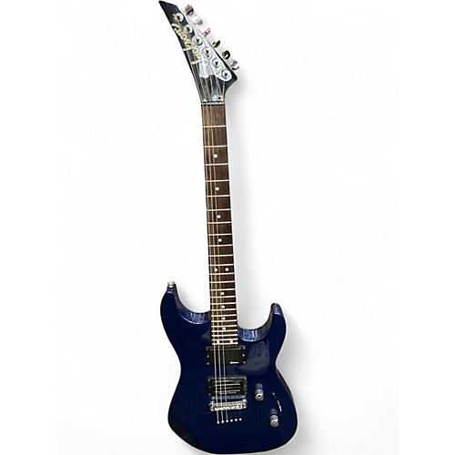 Used Jackson DK2 Dinky Blue Solid Body Electric Guitar Blue
