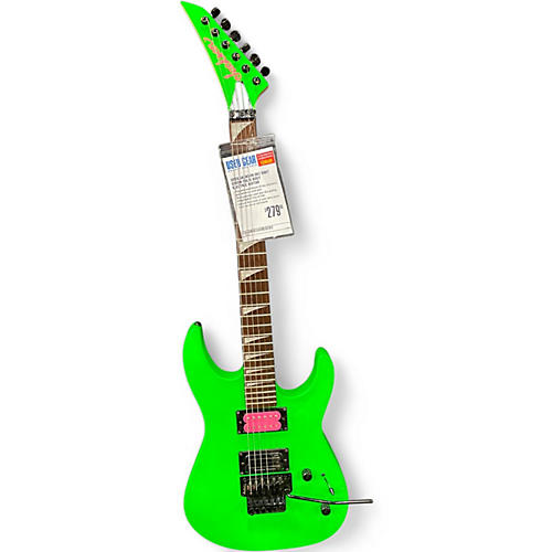 Used Jackson DK2 Dinky Green Solid Body Electric Guitar Green