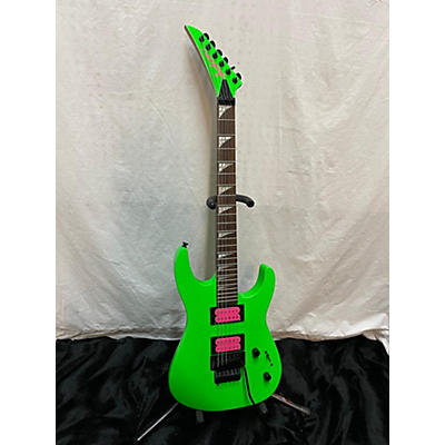 Jackson Used Jackson DK2 Dinky Neon Green Solid Body Electric Guitar