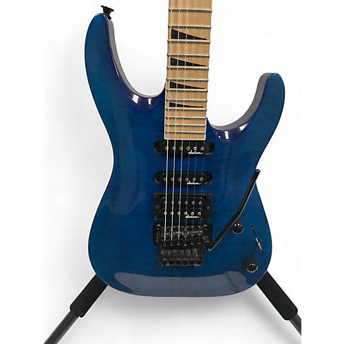 Jackson Used Jackson DK2 Dinky Trans Blue Solid Body Electric Guitar Trans Blue