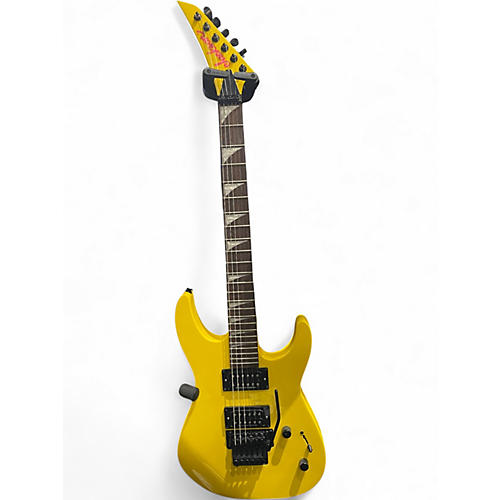 Used Jackson DK2 Dinky Yellow Solid Body Electric Guitar Yellow