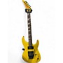 Used Jackson DK2 Dinky Yellow Solid Body Electric Guitar Yellow