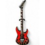 Used Jackson DK2 Hot Rod Flames Solid Body Electric Guitar Flames