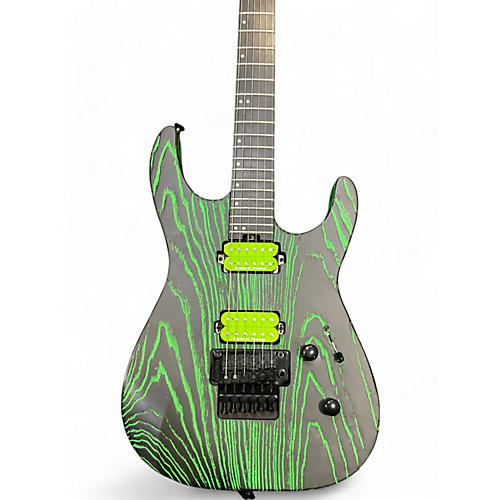 Jackson Used Jackson DK2 Pro ASH Green Glow Solid Body Electric Guitar Green Glow