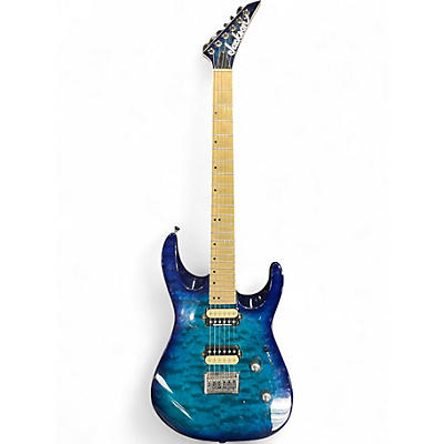 Used Jackson DK2 Pro Dinky Blue Burst Solid Body Electric Guitar