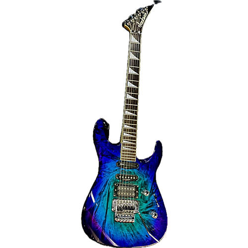 Jackson Used Jackson DK2 Pro Dinky Eerie Dess Swirl Solid Body Electric Guitar Eerie Dess Swirl