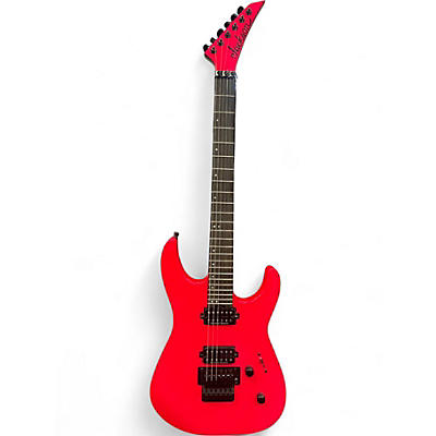Used Jackson DK2 Pro Dinky Neon pink Solid Body Electric Guitar