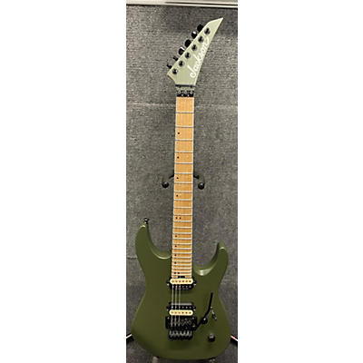 Jackson Used Jackson DK2 Pro Dinky Olive Green Solid Body Electric Guitar