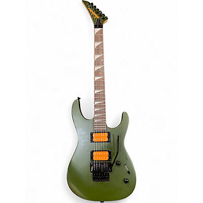 Used Jackson DK2-XR ARMY GREEN Solid Body Electric Guitar