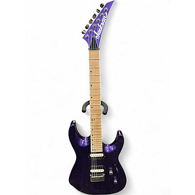 Used Jackson DK2MHT Purple Solid Body Electric Guitar