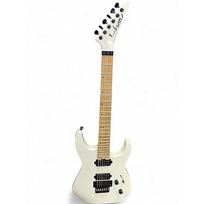 Used Jackson DK2MQHT Pro Dinky Snow White Solid Body Electric Guitar