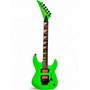 Used Jackson DK2XR Dinky Neon Green Solid Body Electric Guitar Neon Green