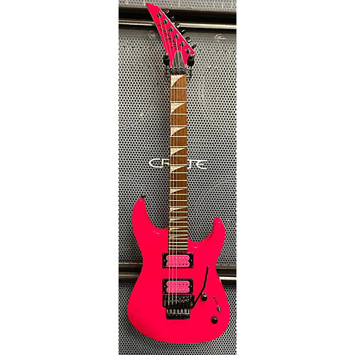 Jackson Used Jackson DK2XR HOT PINK Solid Body Electric Guitar HOT PINK