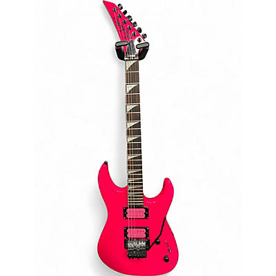 Used Jackson DK2XR Limited Edition Pink Solid Body Electric Guitar