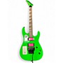Used Jackson DK2XR Neon Green Solid Body Electric Guitar Neon Green