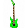 Used Jackson DK2XR Neon Green Solid Body Electric Guitar Neon Green