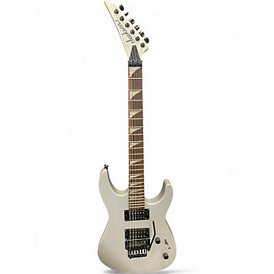 Used Jackson DK2XR Satin Silver Solid Body Electric Guitar