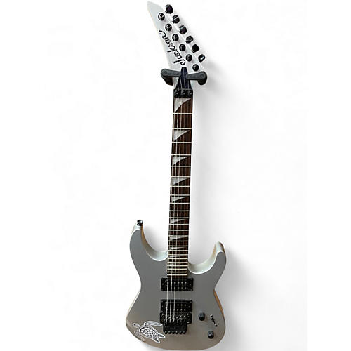 Used Jackson DK2XR Silver Solid Body Electric Guitar Silver