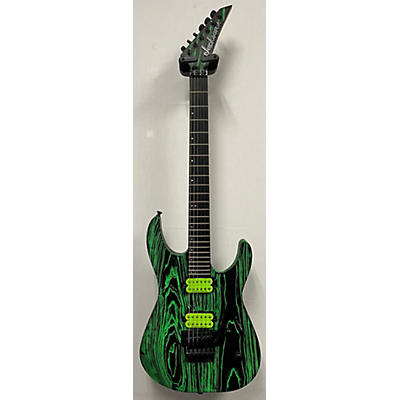 Jackson Used Jackson DK3 GREEN GLOW Solid Body Electric Guitar