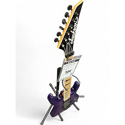 Used Jackson DK32 Purple Solid Body Electric Guitar