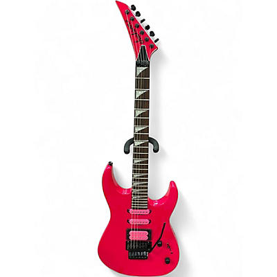 Used Jackson DK3XR Pink Solid Body Electric Guitar