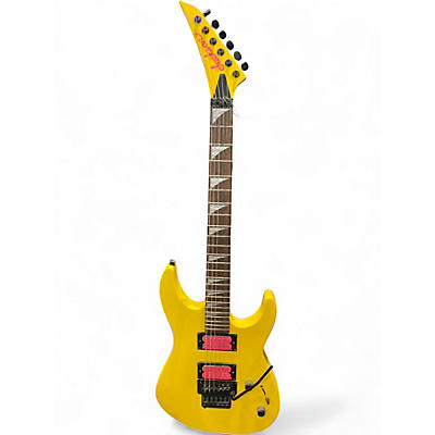 Used Jackson DK3XR Yellow Solid Body Electric Guitar