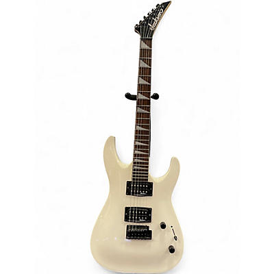 Used Jackson DKA JS SERIES ARCHTOP WHITE Solid Body Electric Guitar