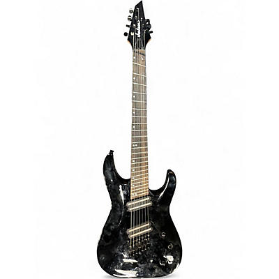 Used Jackson DKAF7 Gloss Black Solid Body Electric Guitar