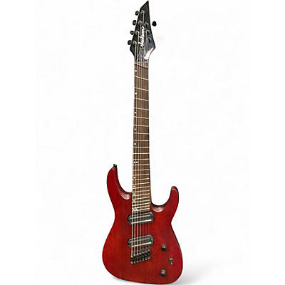 Used Jackson DKAF7 Stained Mahogany Solid Body Electric Guitar