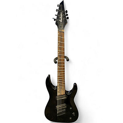 Used Jackson DKAF7MS Black Solid Body Electric Guitar