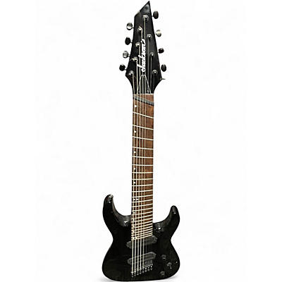 Used Jackson DKAF8 Black Solid Body Electric Guitar