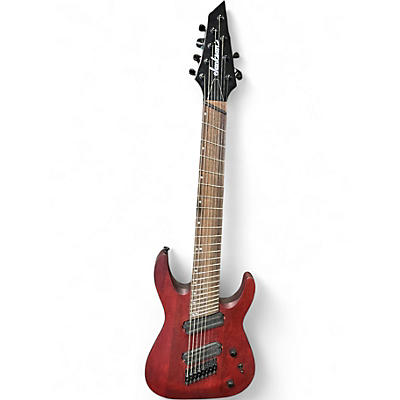 Used Jackson DKAF8 X Series Dinky Arch Top Multi-Scale Stained Mahogany Solid Body Electric Guitar