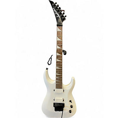 Used Jackson DKAR EX DINKY ARCHTOP White Solid Body Electric Guitar