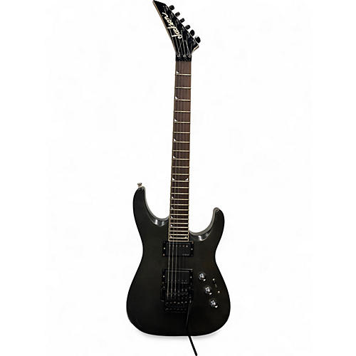 Used Jackson DKMG Dinky REFIN BLACK SPARKLE Solid Body Electric Guitar REFIN BLACK SPARKLE