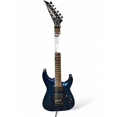 Used Jackson DKMG Dinky blue swirl Solid Body Electric Guitar