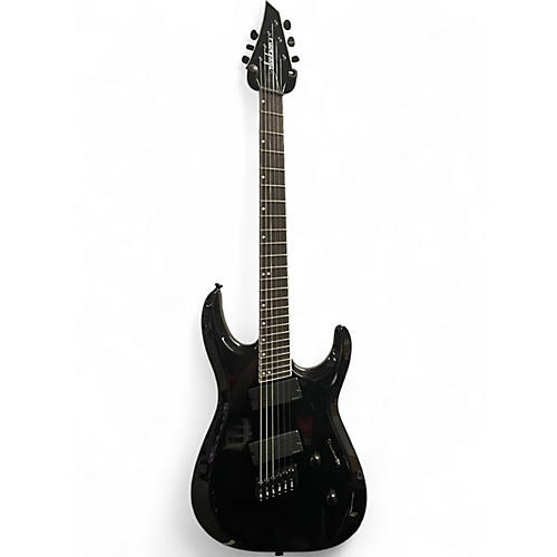 Used Jackson DKMSHT6 PRO PLUS  Black Solid Body Electric Guitar Black