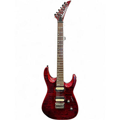 Used Jackson DKQHT RED Solid Body Electric Guitar