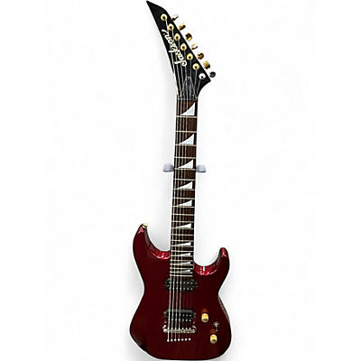 Used Jackson DR7 Candy Apple Red Solid Body Electric Guitar