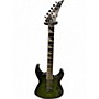 Used Jackson DS20 Transparent Green Solid Body Electric Guitar Transparent Green
