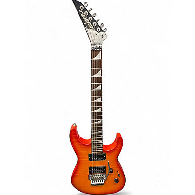 Used Jackson DX10 Dinky Sunburst Solid Body Electric Guitar