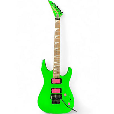 Used Jackson DX2XR GREEN Solid Body Electric Guitar