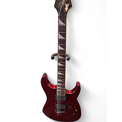 Used Jackson DXMGT Chrome Red Solid Body Electric Guitar