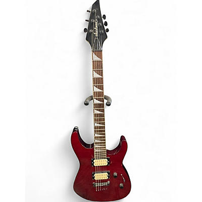 Used Jackson DXMGT Crimson Red Trans Solid Body Electric Guitar