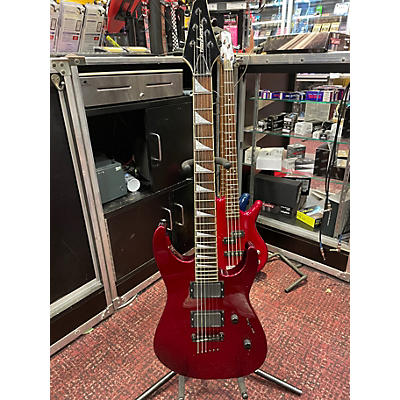 Used Jackson DXMGT dinky JAPANESE CRIMSON RED Solid Body Electric Guitar