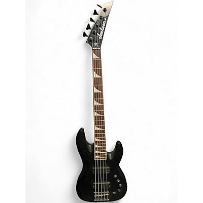 Used Jackson Dave Ellefson Signature CBX 5 String BLACK SATIN Electric Bass Guitar