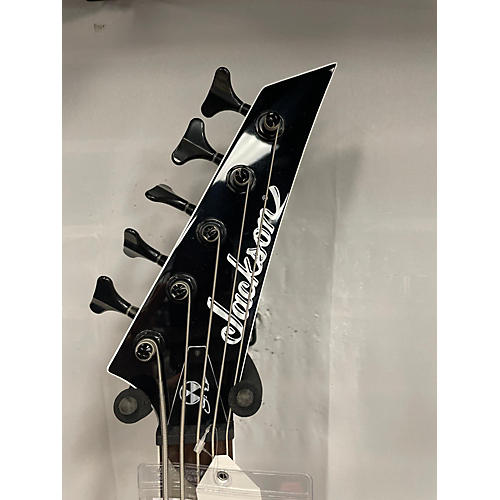 Jackson Used Jackson Dave Ellefson Signature CBX 5 String Black Electric Bass Guitar Black