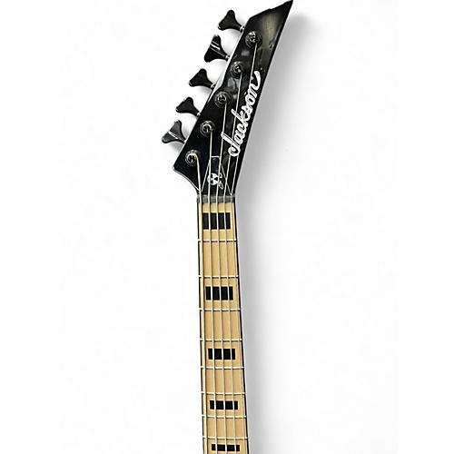 Used Jackson Dave Ellefson Signature CBX 5 String Blue Electric Bass Guitar Blue